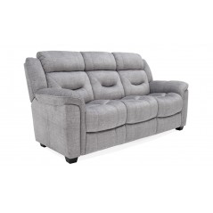 VL Dudley 3 Seater Fixed - Grey (Nett)